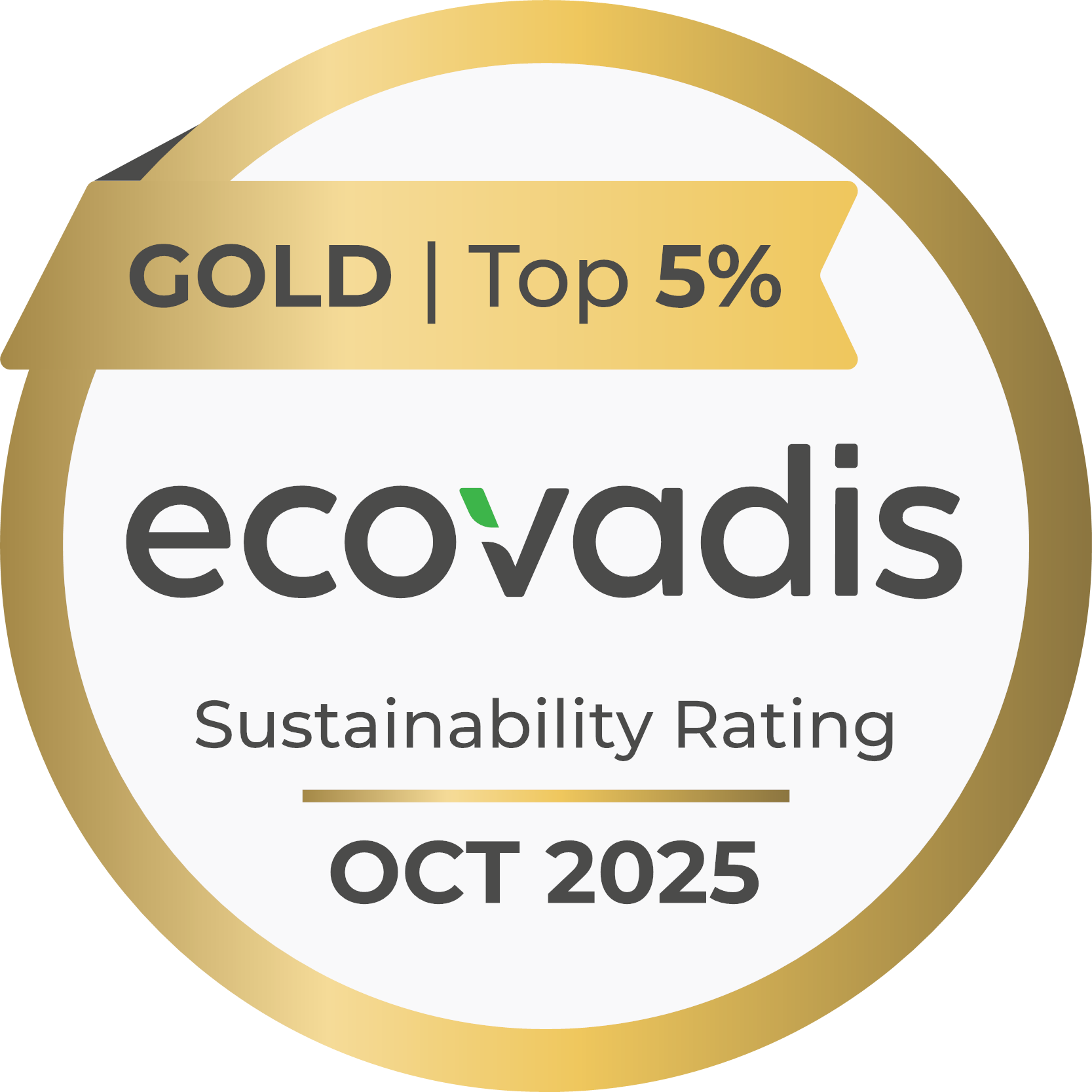 EcoVadis Gold Excelpack